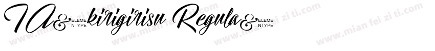 TA-kirigirisu Regula字体转换